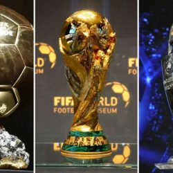 بازیکنانی که قهرمان جام جهانی، لیگ قهرمانان اروپا و برنده توپ طلا شده اند