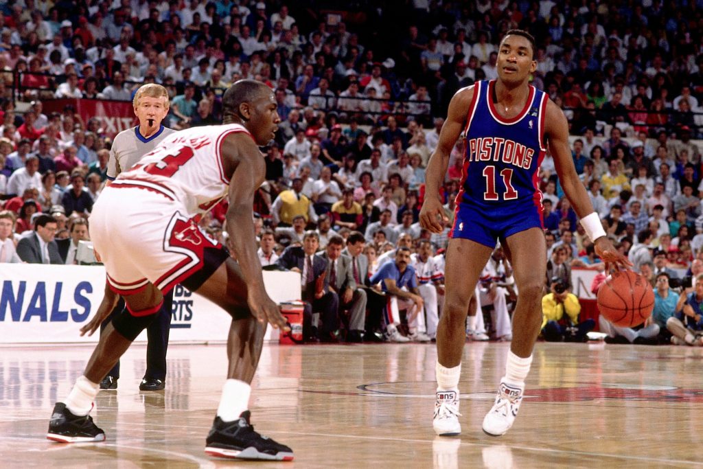 تقابل دیترویت پیستونز و شیکاگو بولز از مهم ترین جدال های تاریخ NBA به شمار می رود