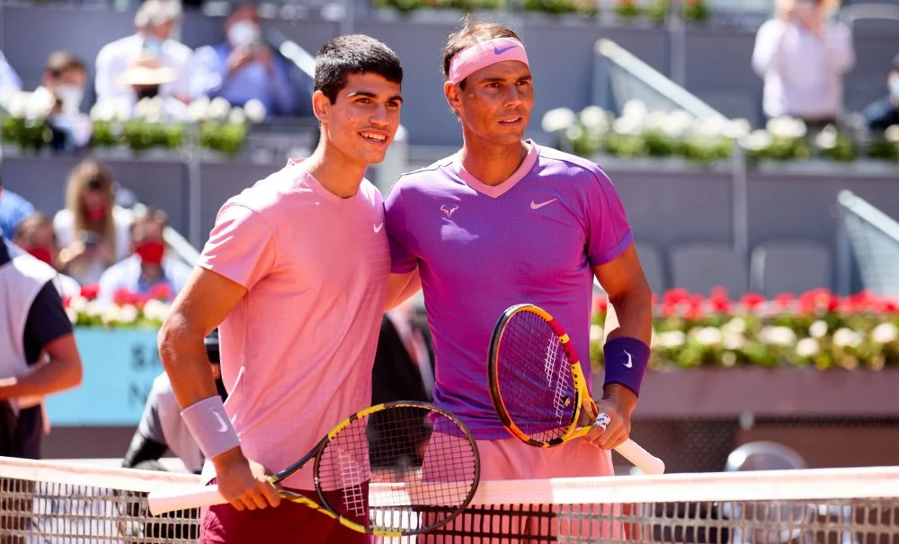 Rafael Nadal vs Carlos Alcaraz MMO21 003 Angel Martinez scaled e1620242690593