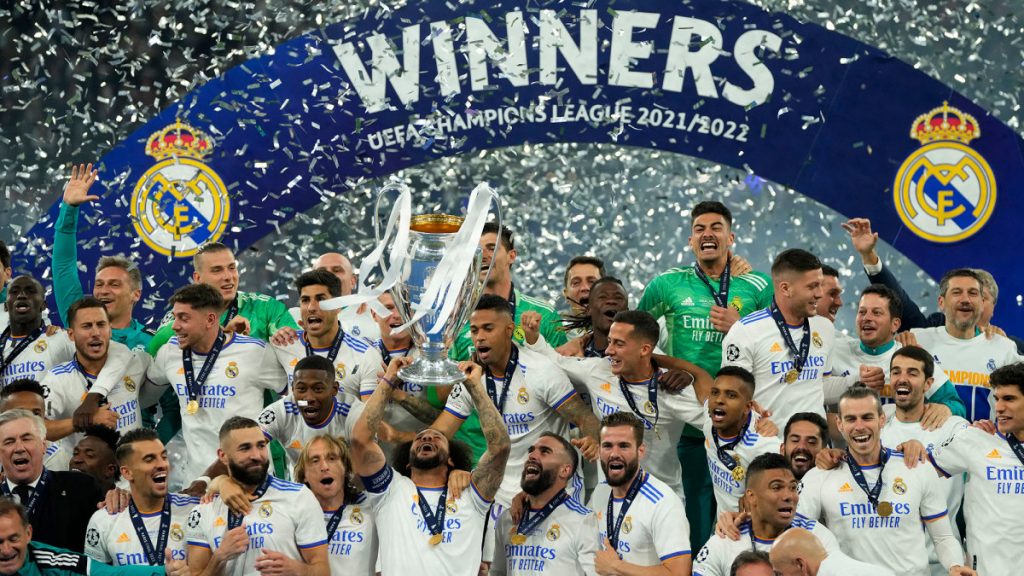 در میان تمام قهرمان های لیگ قهرمانان اروپا، رئال مادرید با 14 قهرمانی، رکورددار است
