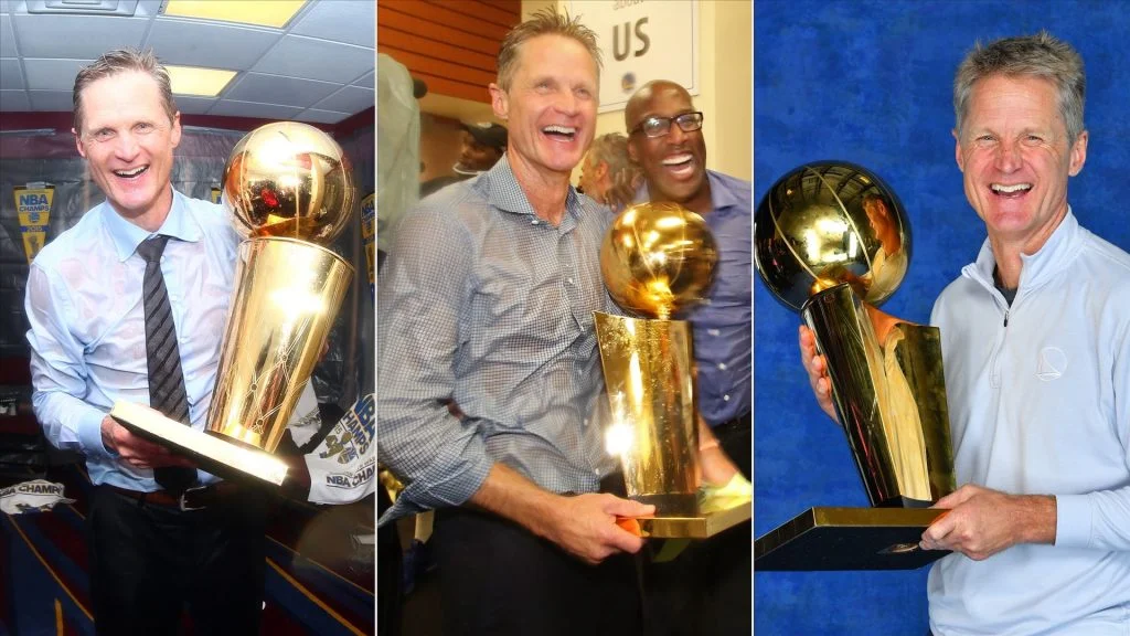با قهرمانی در سال 2015، استیو کر به اولین مربی سال اولی بعد از پت رایلی تبدیل شد که فاتح NBA می شود