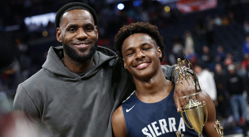 لبران جیمز بازی با پسرش را بزرگ ترین دستاورش در NBA خطاب کرده است