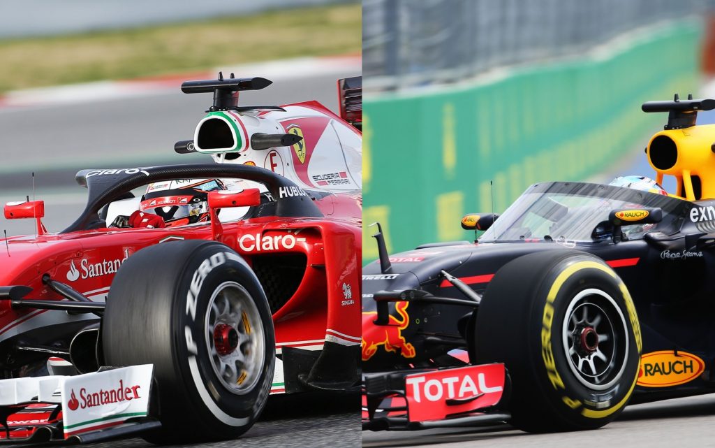 عکس سمت چپ هیلو را نشان می دهد و تصویر سمت راست نیز مربوط به Aeroscreen می شود
