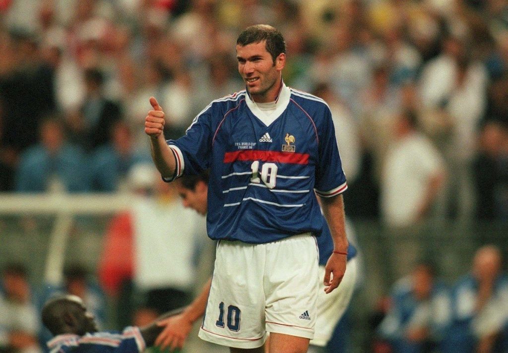 لباس اول فرانسه در جام جهانی 1998