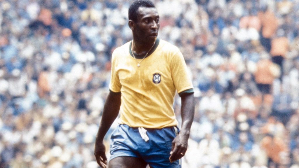 لباس اول برزیل در جام جهانی 1970