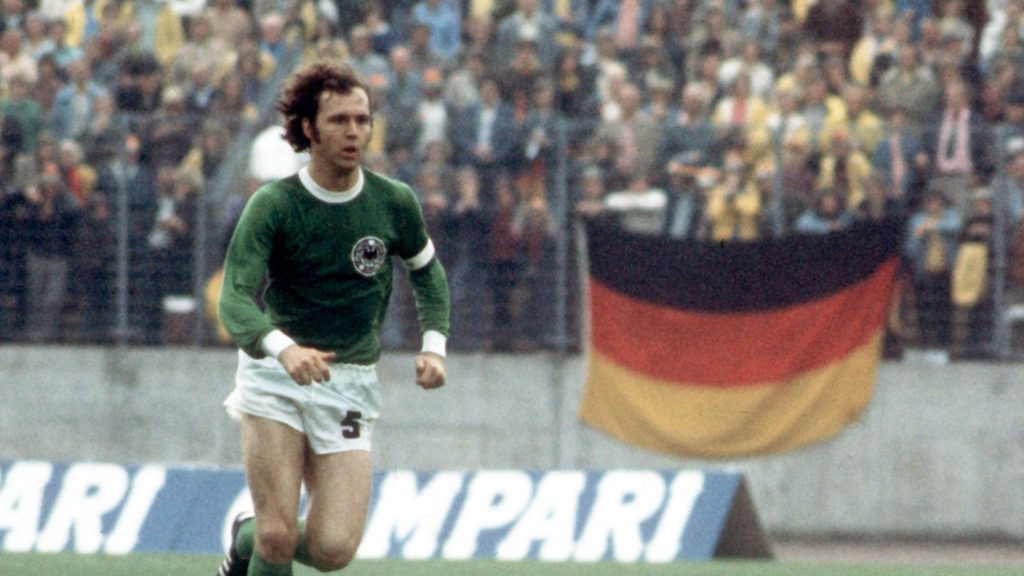 رهبر نسل طلایی فوتبال آلمان، فرانتس بکن باوئر بود که در 3 دوره جام جهانی به میدان رفت
