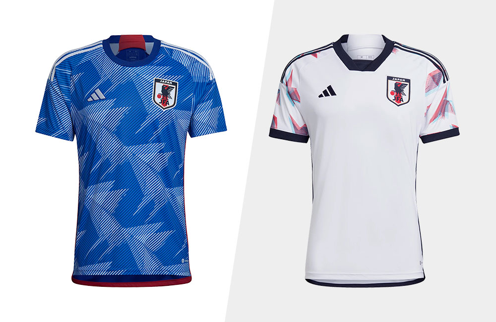 لباس اول و دوم ژاپن در جام جهانی 2022