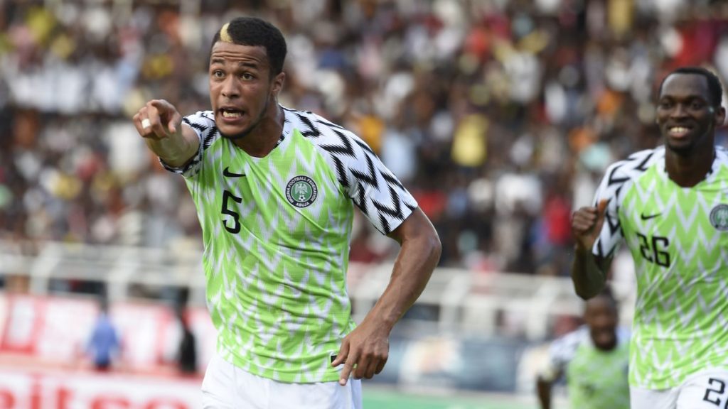 لباس اول نیجریه در جام جهانی 2018