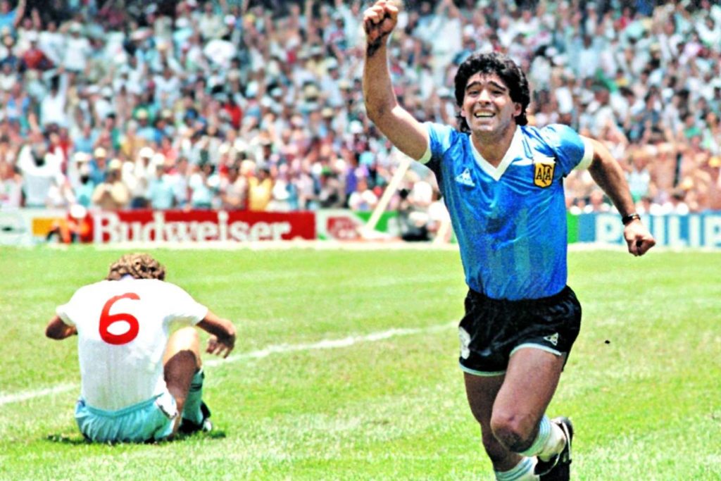 جام جهانی 1986 به نام دیگو مارادونا است