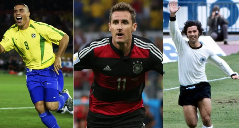 بهترین گلزنان تاریخ جام جهانی فوتبال