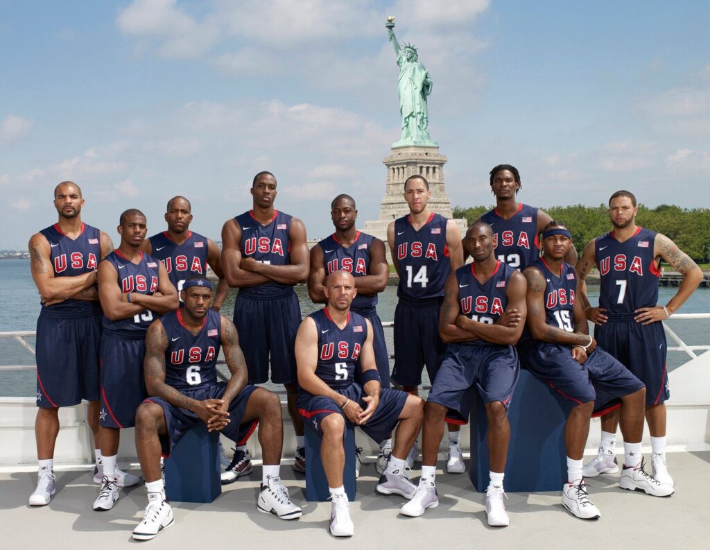 تیم آمریکا در المپیک 2008، از بهترین تیم های تاریخ بسکتبال است