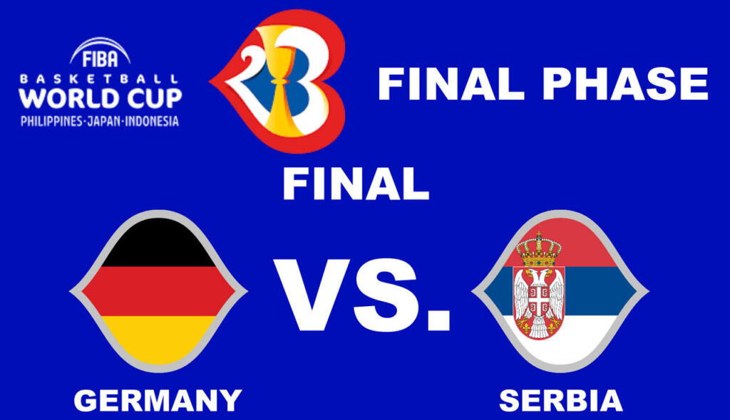 تیم های آلمان و صربستان به فینال جام جهانی 2023 بسکتبال رسیدند