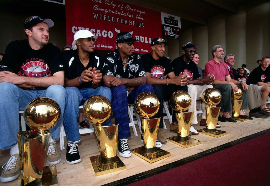 شیکاگو بولز در عرض 8 سال، 6 بار قهرمان NBA شد