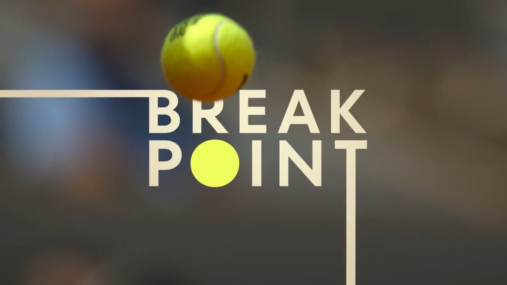 مستند بریک پوینت درباره تنیس و چالش های مختلف تنیسورهای حرفه ای است