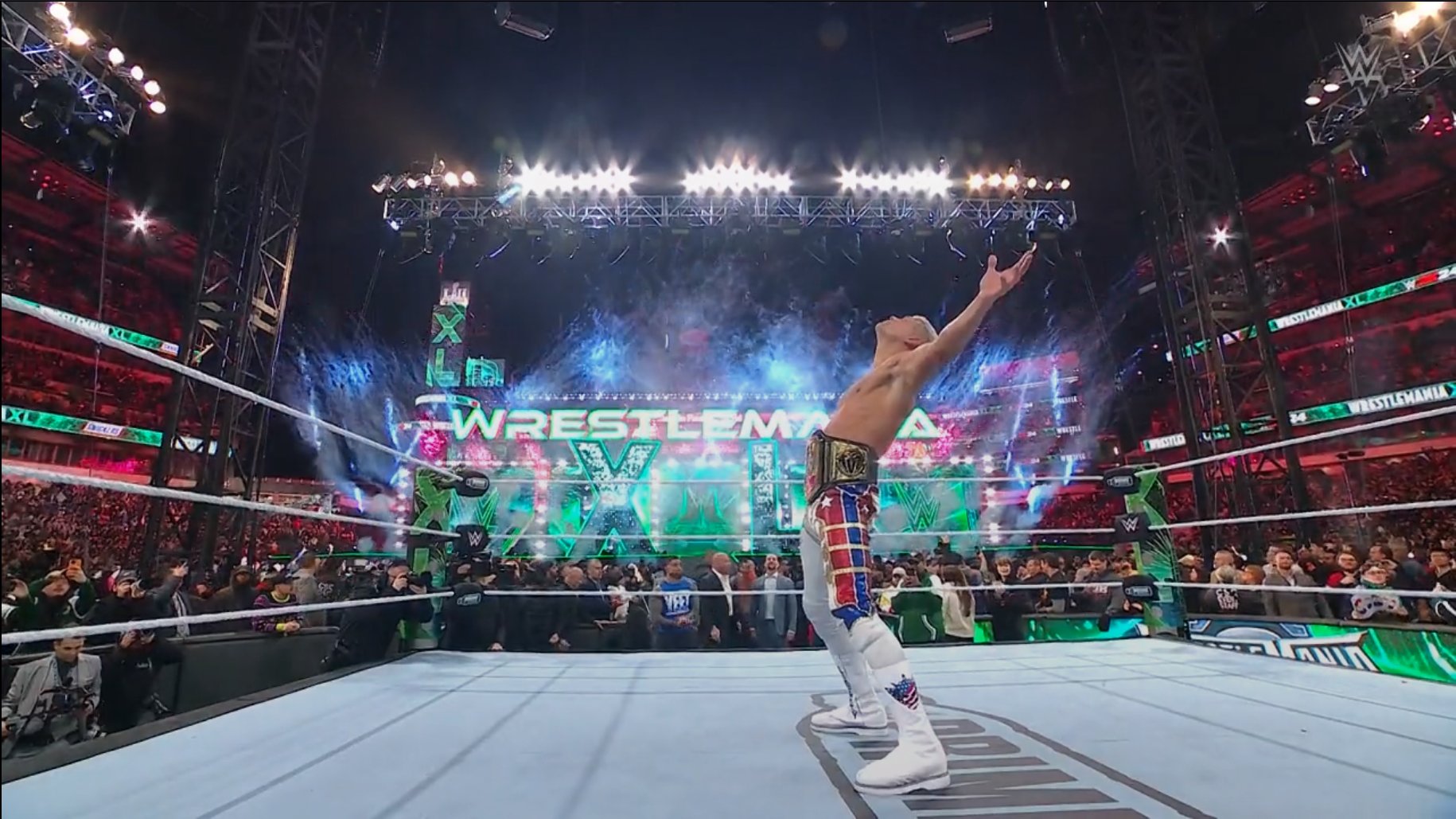 رسلمنیا 40؛ کودی رودز قهرمان جدید WWE