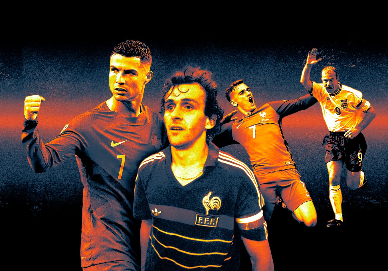بهترین گلزنان جام ملت های اروپا