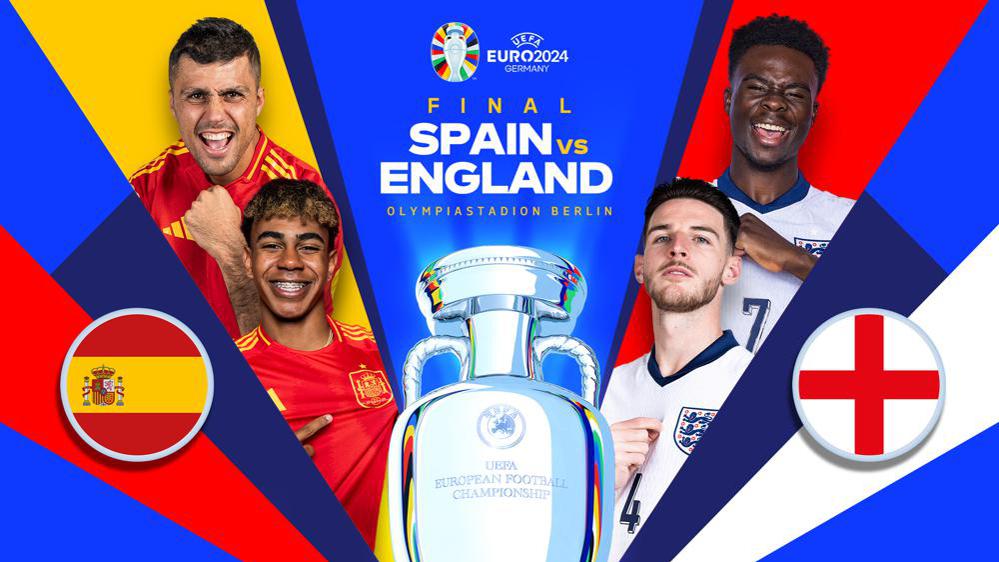 اسپانیا و انگلیس، فینال یورو 2024 را برگزار می کنند