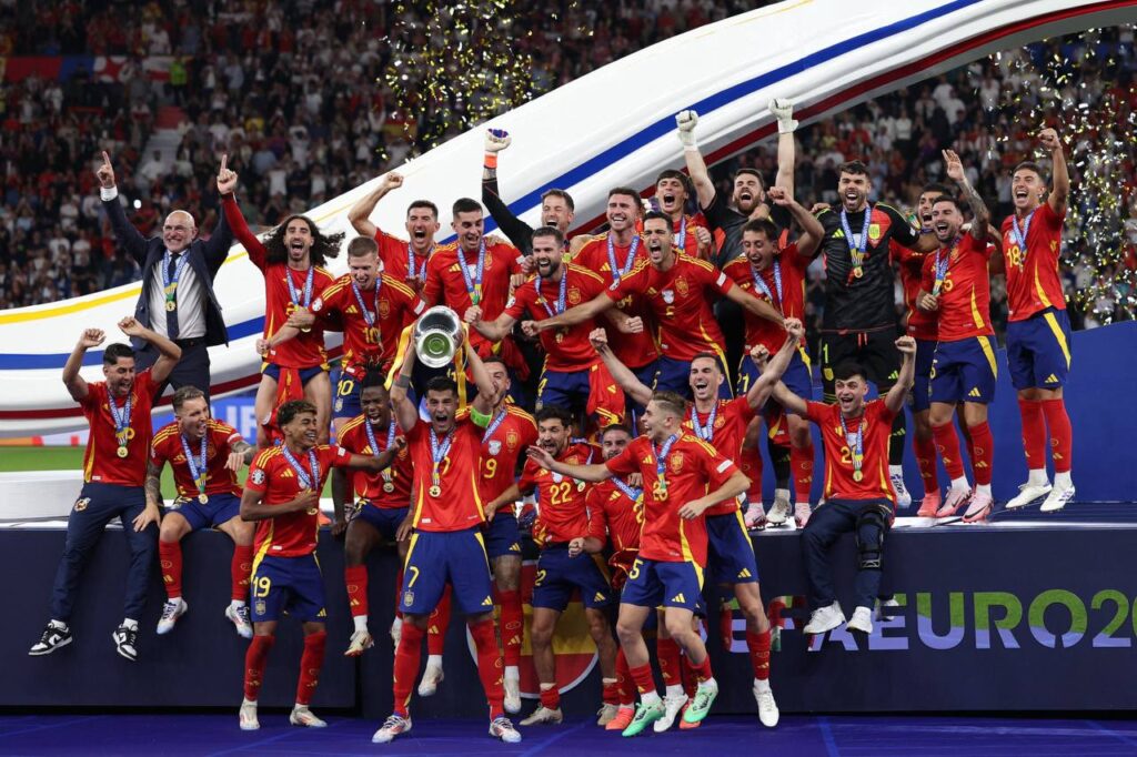 قهرمانان یورو؛ اسپانیا با 4 قهرمانی رکورددار است